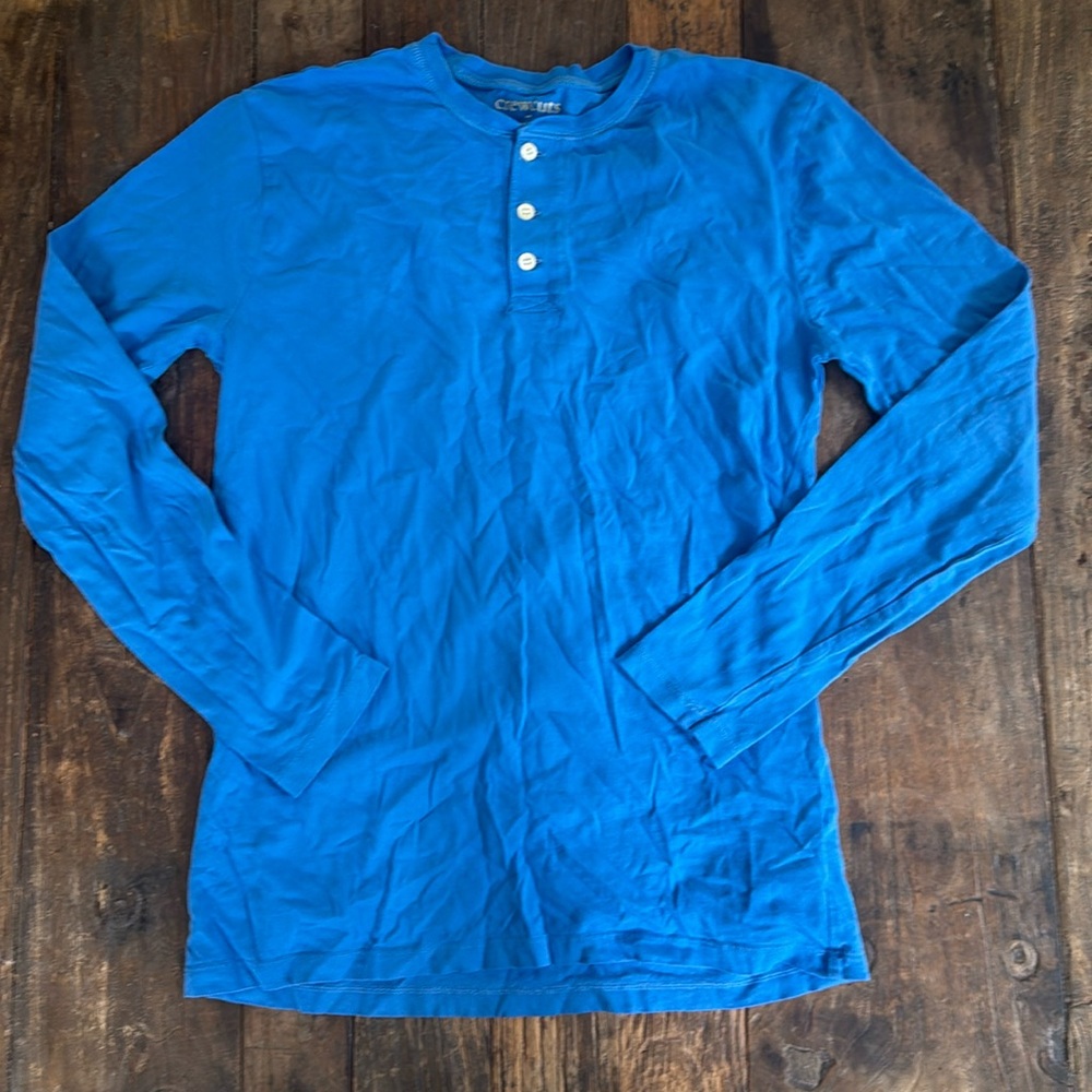 Crewcuts by J. Crew Boys Long Sleeve Henley Tee size 16